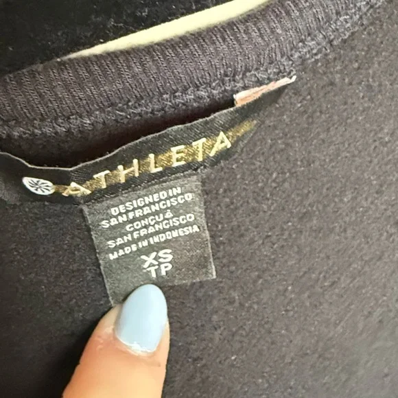 Athleta coaster lux sleeveless wide leg jumpsuit - Picture 5 of 6